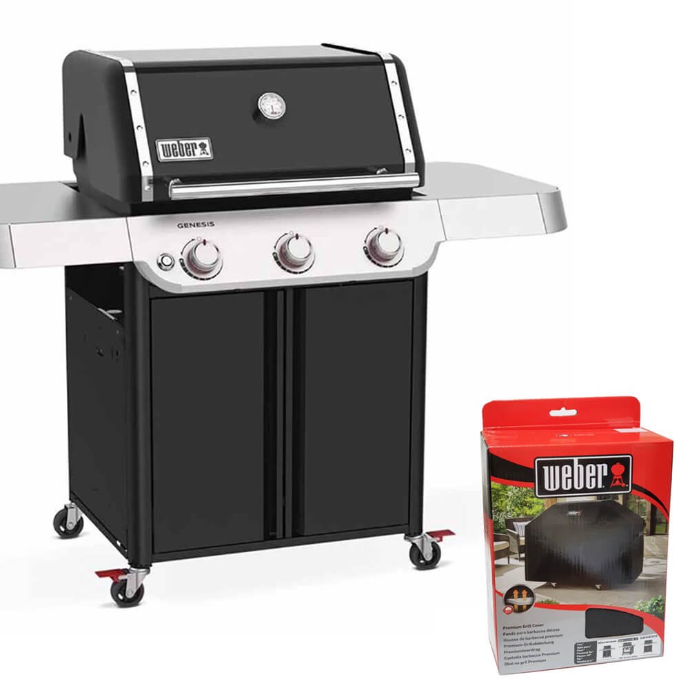 Barbecue a Gas Weber Genesis E315 + Copertura Premium 1