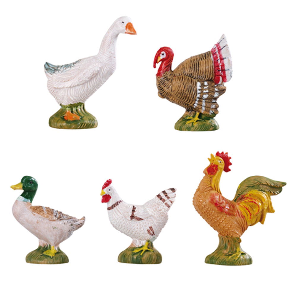 Statuine presepe Gallinacei assortiti Categoria 19cm 1pezzo Fontanini