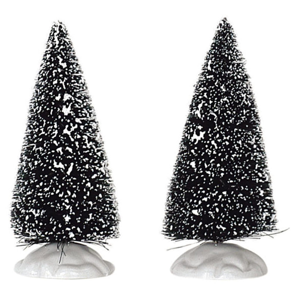 Bristle Tree Small set of 2 Lemax Cod 14004 1