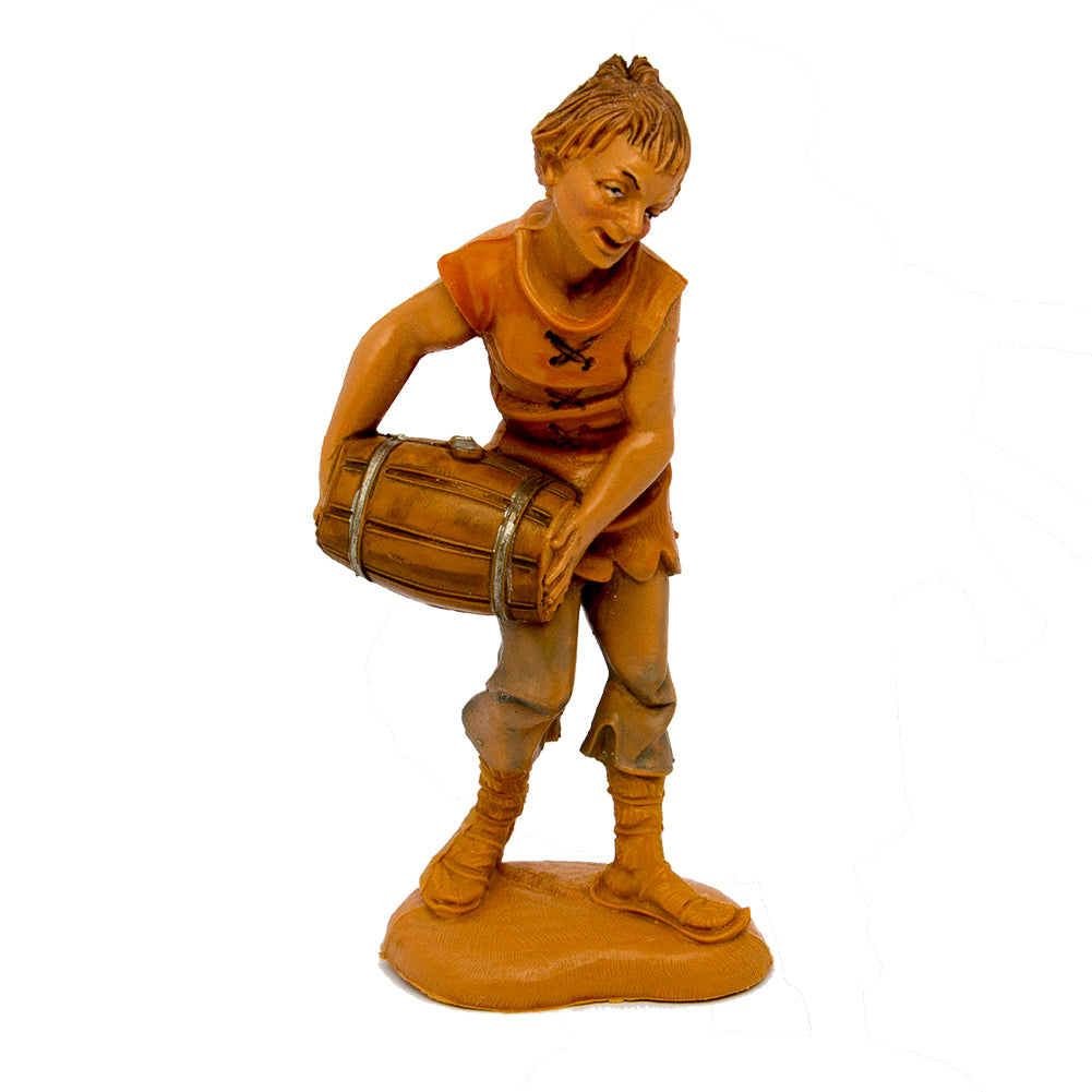 Statuine presepe Pastore con botte Categoria Categoria 10cm Fontanini (cod.109) 1
