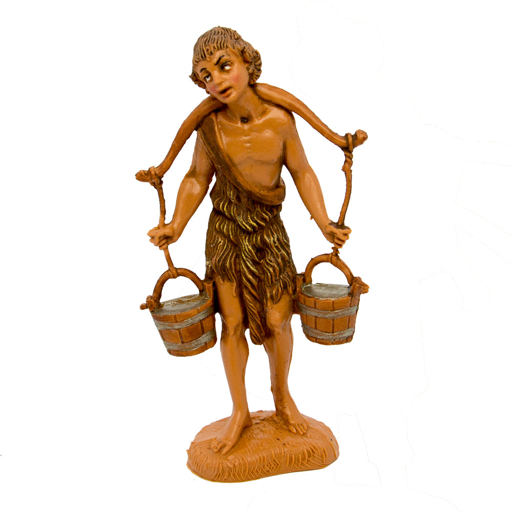 Statuine presepe Pastore con secchi Categoria Categoria 10cm Fontanini (cod.102) 1
