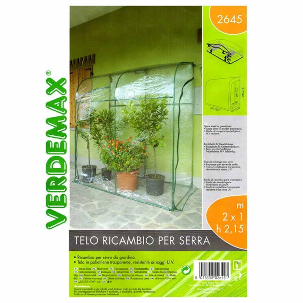 Telo di ricambio Verdemax in materiale plastico per serra Azalea 1