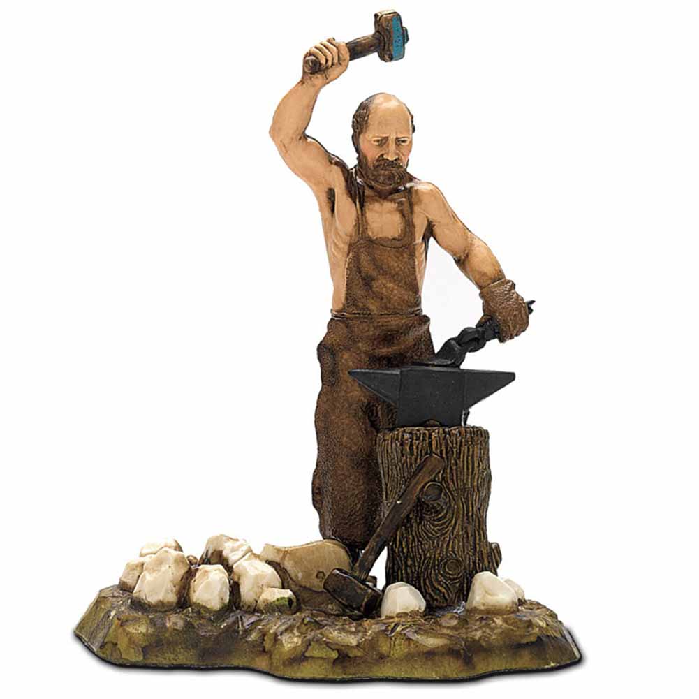 Statuina Presepe Fabbro 10 cm Moranduzzo 1
