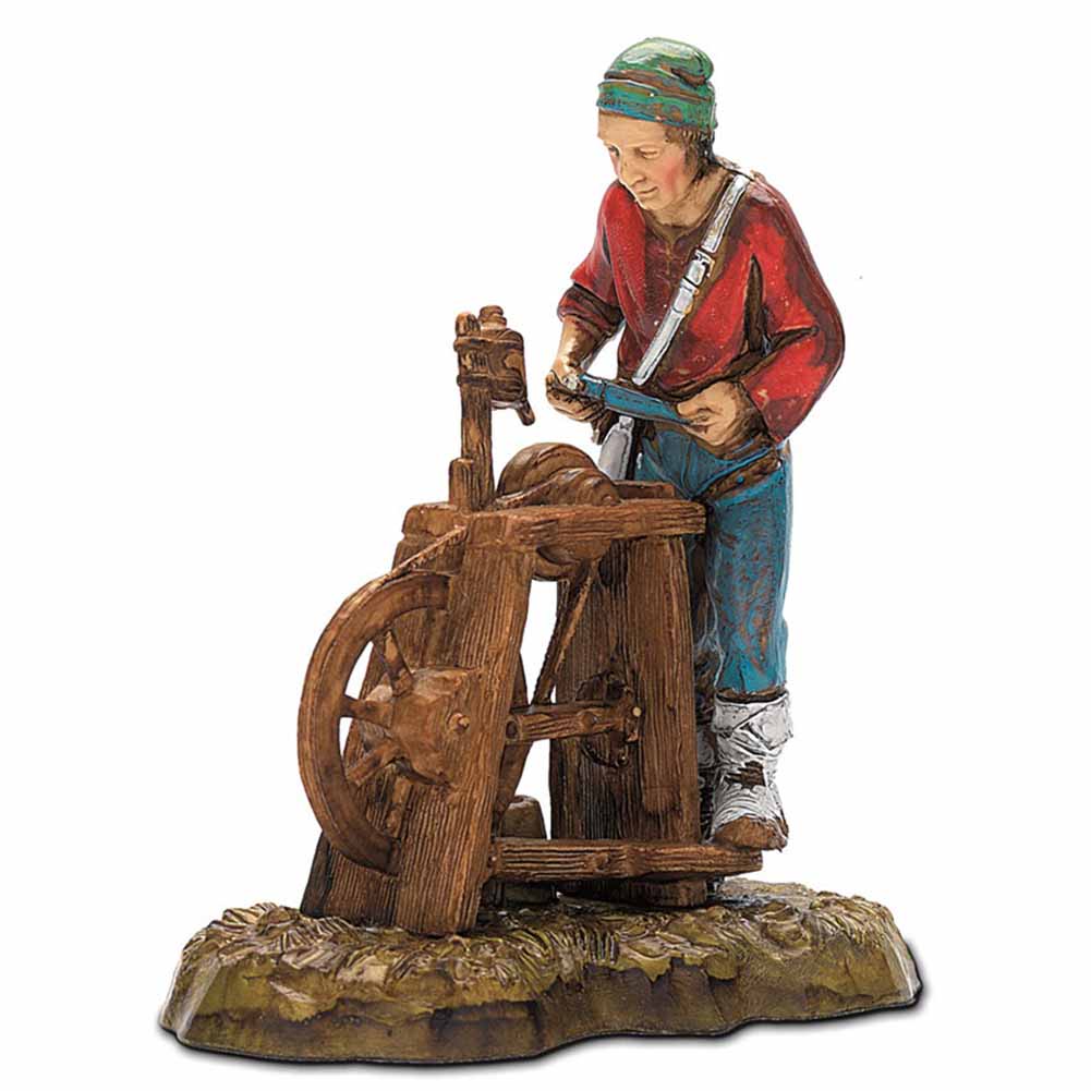 Statuina Presepe Arrotino 10 cm Moranduzzo 1