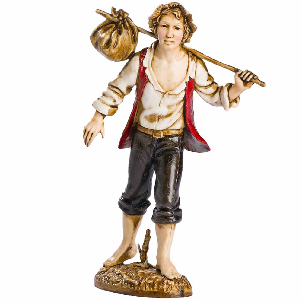 Statuina Presepe Viandante 12 cm Moranduzzo 1