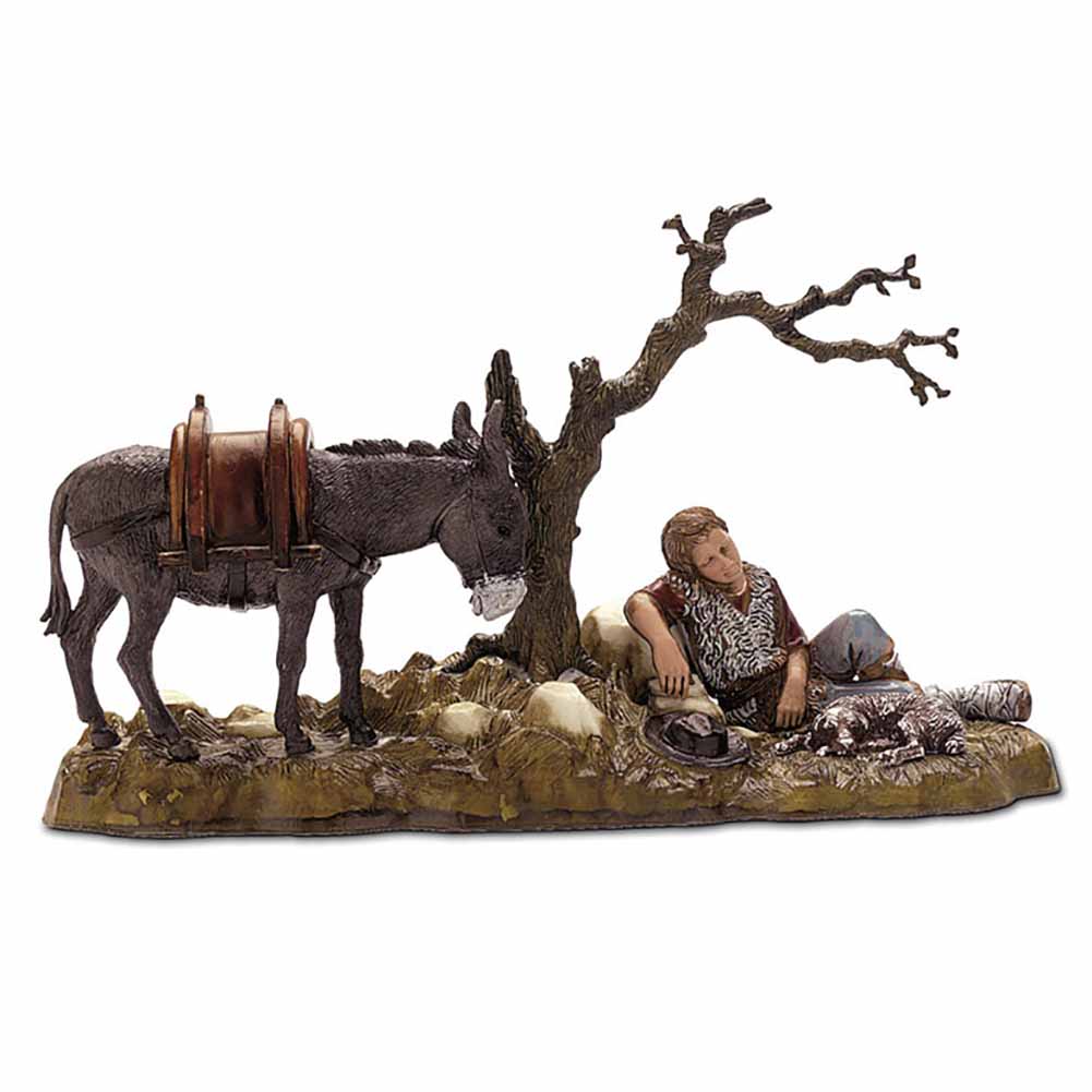Statuina Presepe Dormiente 10 cm Moranduzzo 1
