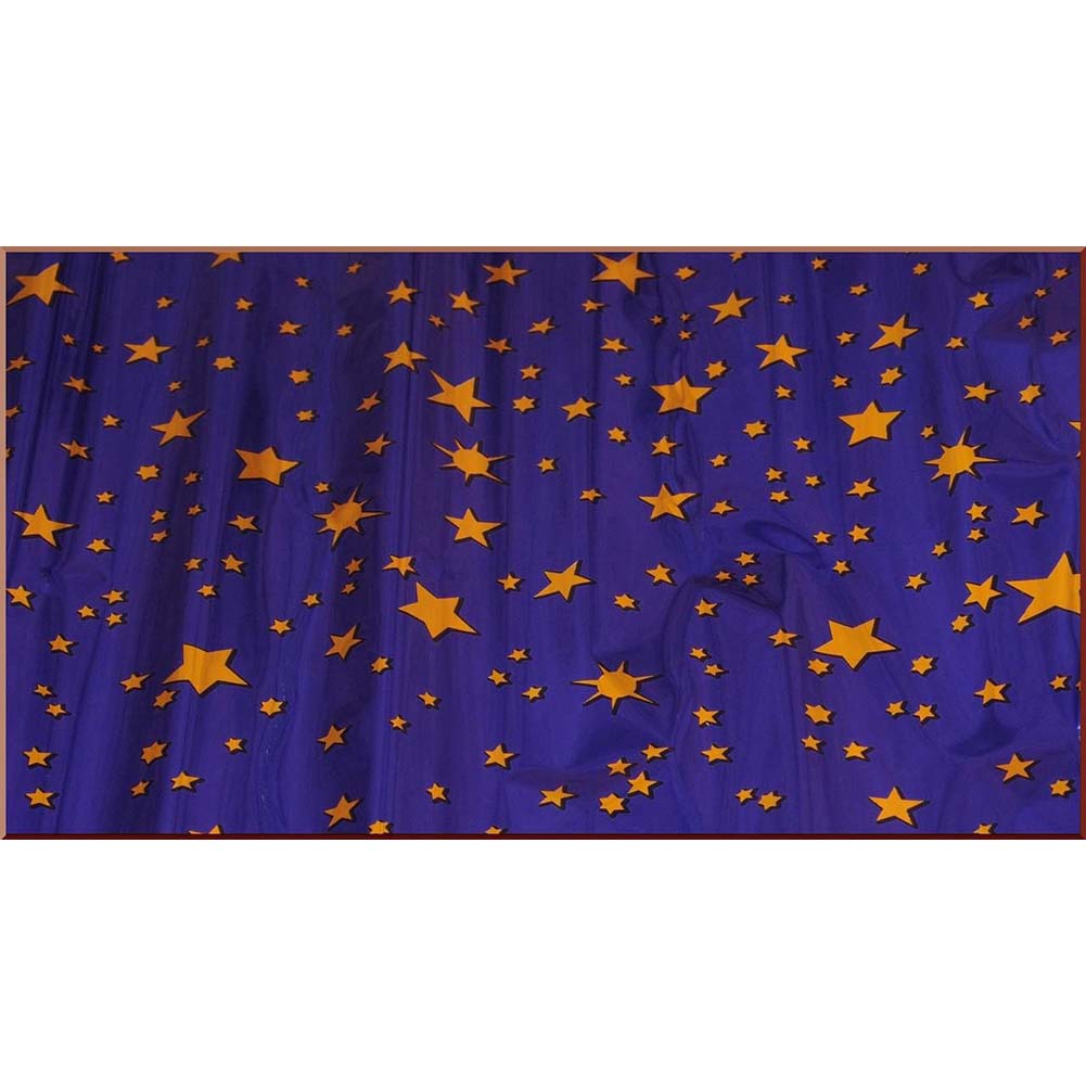 Carta Cielo Metallizzato con Stelle Oro 70x100cm 1