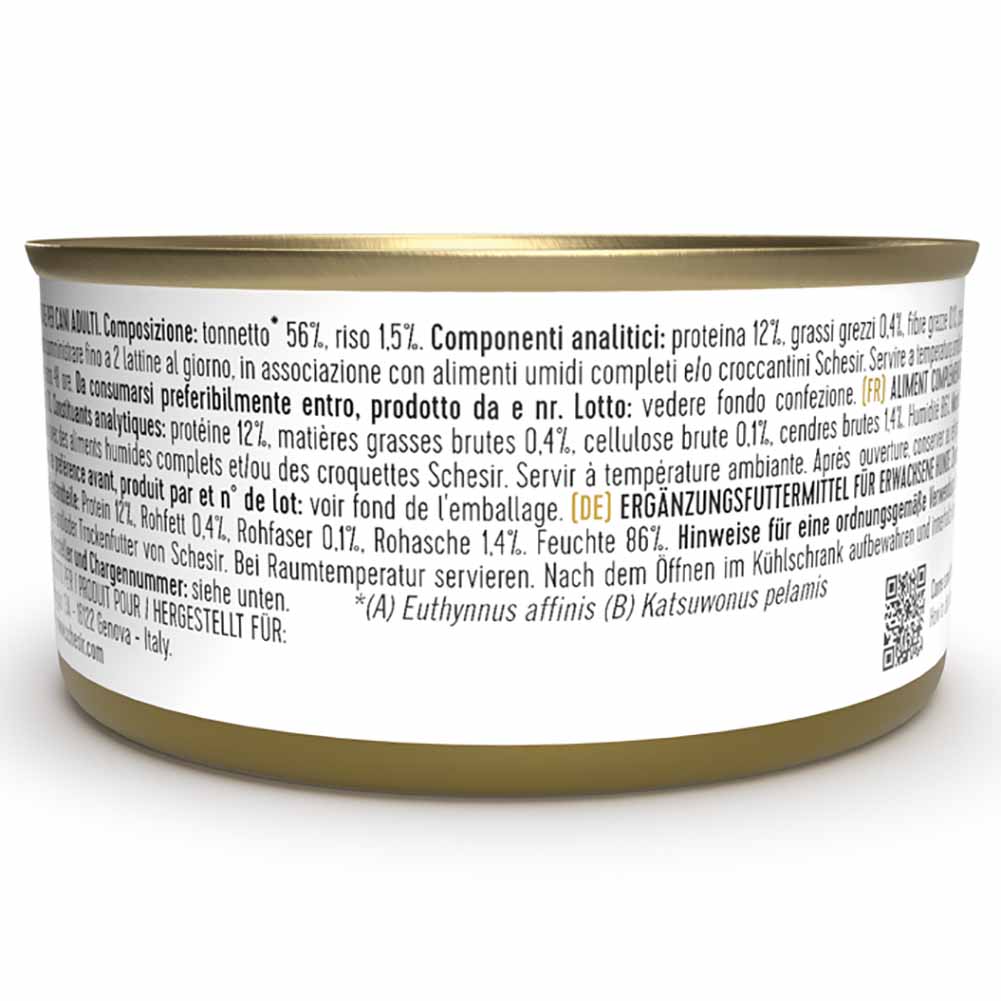 Schesir for Dogs Tonnetto in Jelly 150g Lattina 2