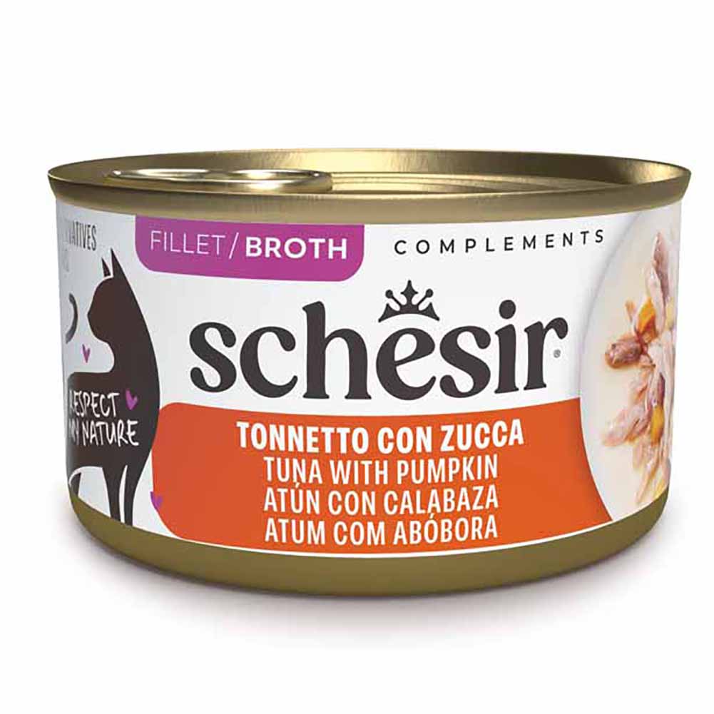 Schesir Complements Tonnetto con Zucca in Brodo 70g Lattina 1