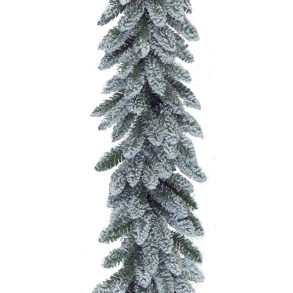 Ghirlanda natalizia innevata 270x35cm 3
