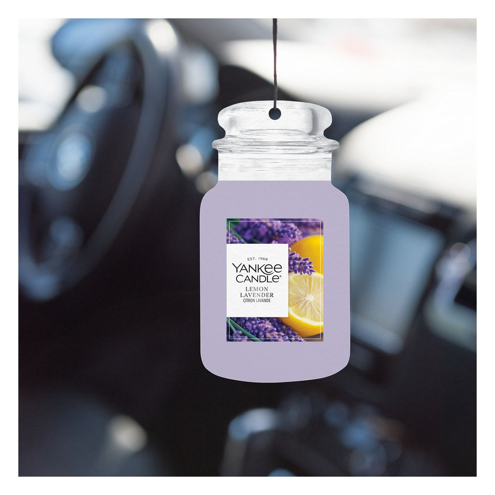 Profumatore per Auto Yankee Candle Car Jar Lemon Lavender 3