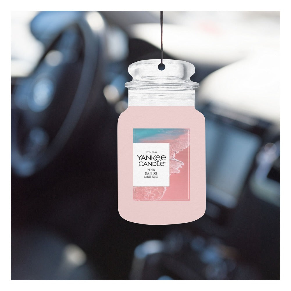 Profumatore per Auto Yankee Candle Car Jar Pink Sands 3