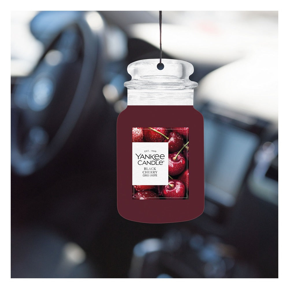 Profumatore per Auto Yankee Candle Car Jar Black Cherry 4