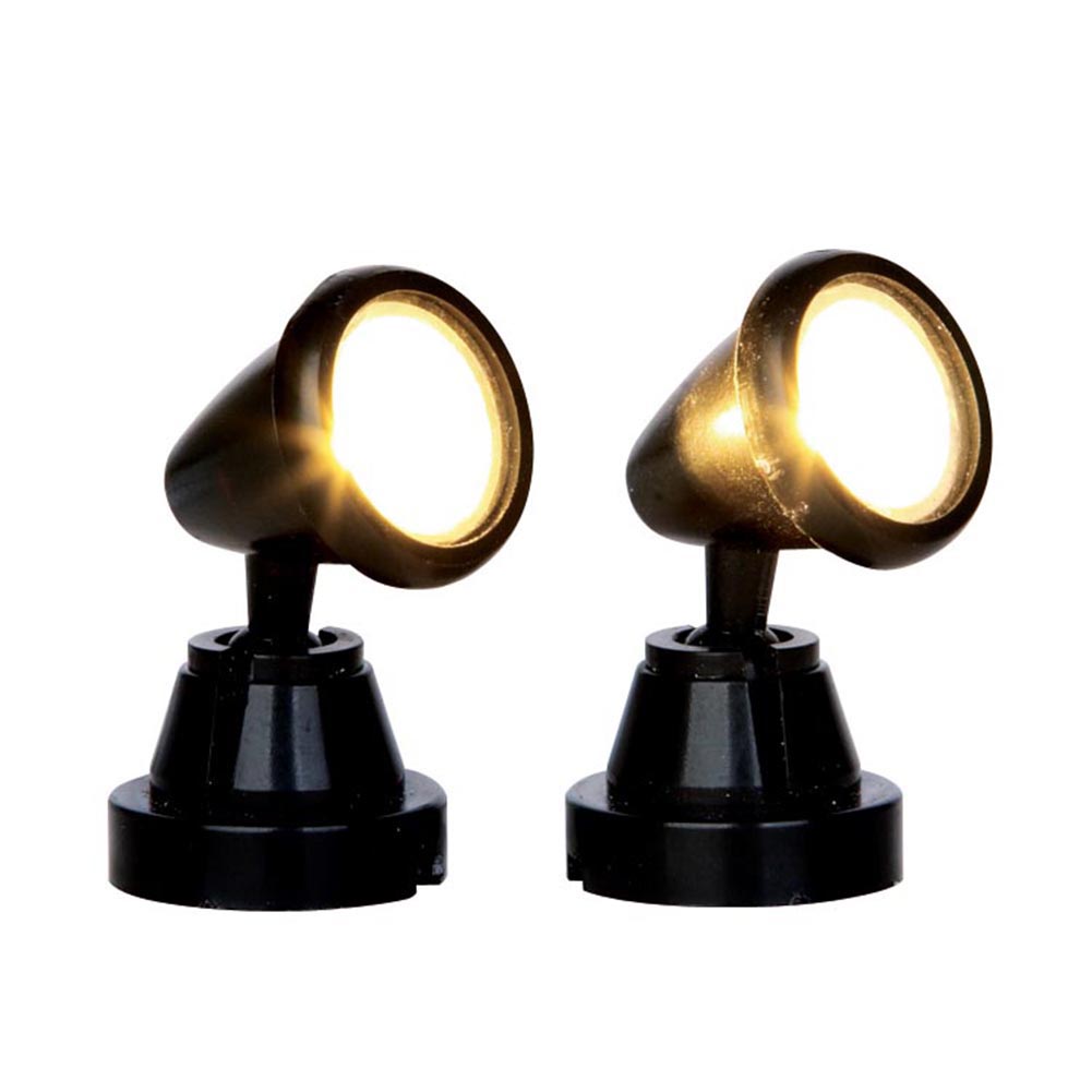 Round Spot Light set of 2 Lemax Cod 44756 1