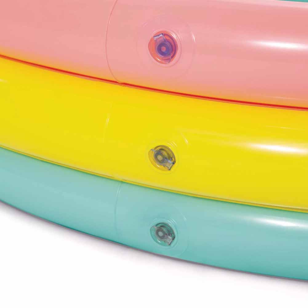Piscina gonfiabile Intex Sunset Glow Tre anelli Ø114 h25cm cod 57412 3