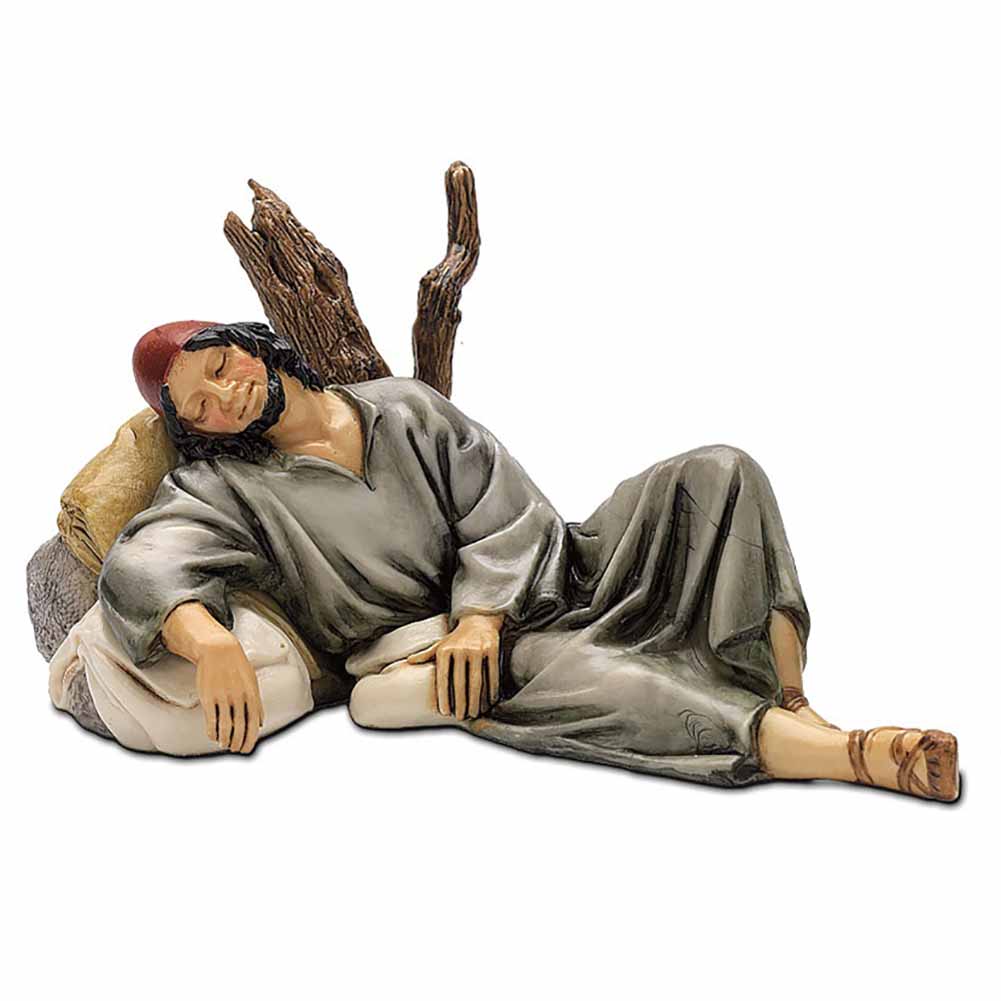 Statuina Presepe Pastore Dormiente 13 cm Moranduzzo 1