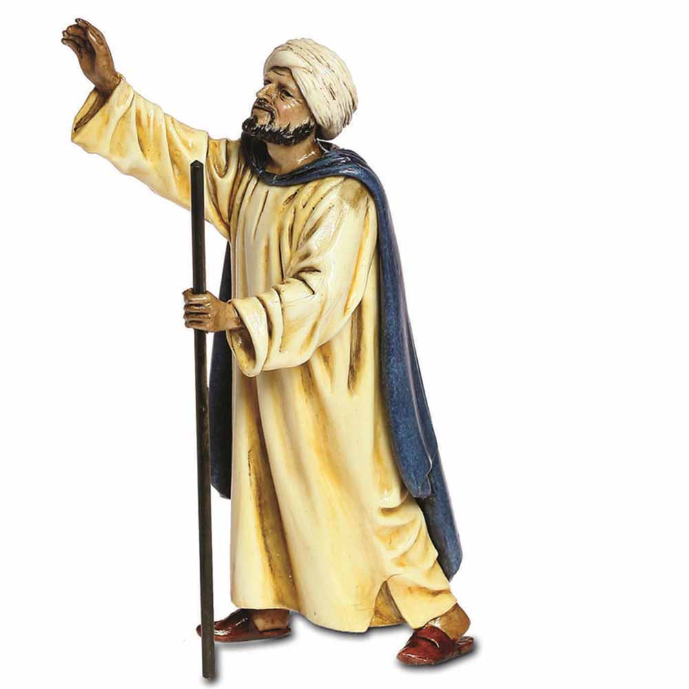 Statuina Presepe Orientale in Cammino 13 cm Moranduzzo 1