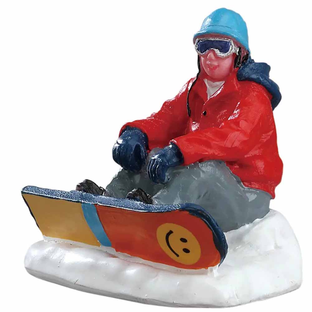Snowboarding Breather Vail Village Lemax Cod 42221 1