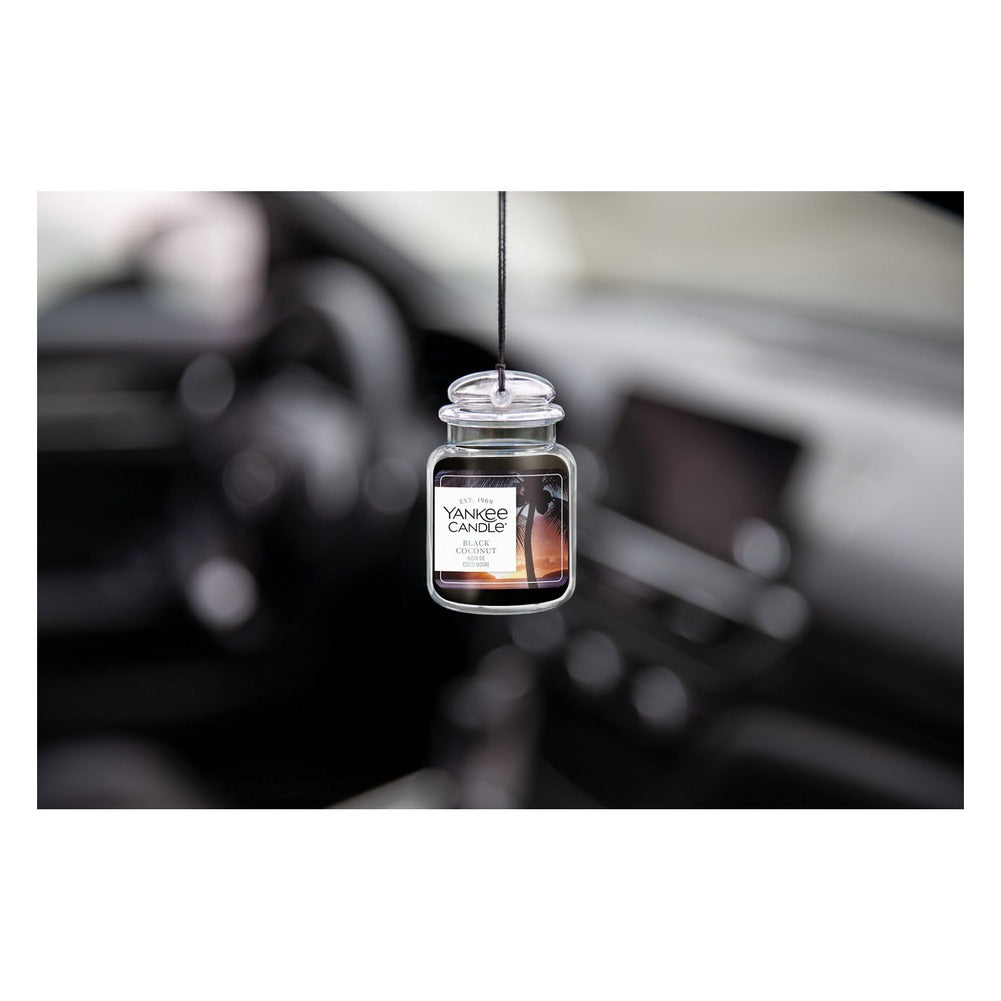 Profumatore per Auto Yankee Candle Car Jar Ultimate Black Coconut 3