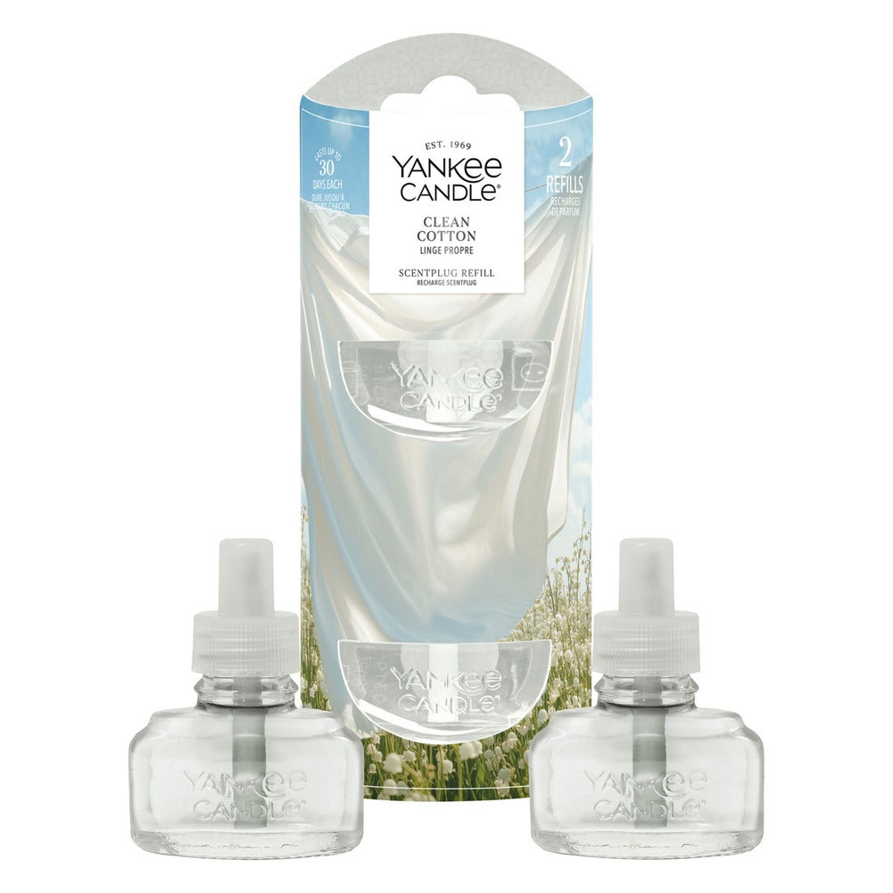Ricarica ScentPlug Yankee Candle Clean Cotton 1