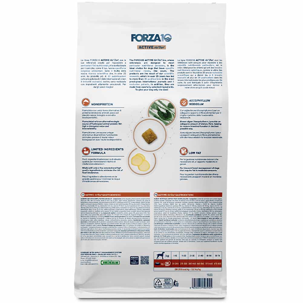 Alimento secco per cani Forza 10 Gastoenteric Low Fat 10 kg 2
