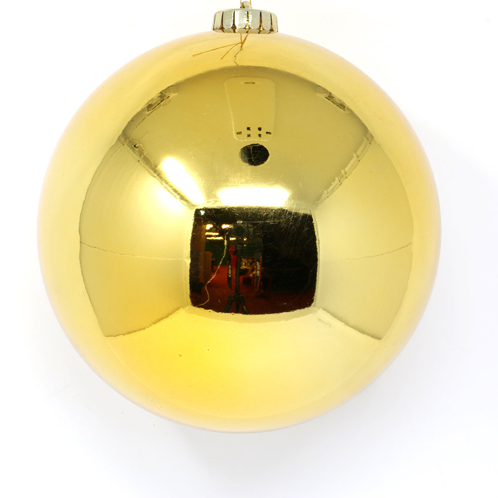 Pallina di Natale in Plastica 30cm Oro 1
