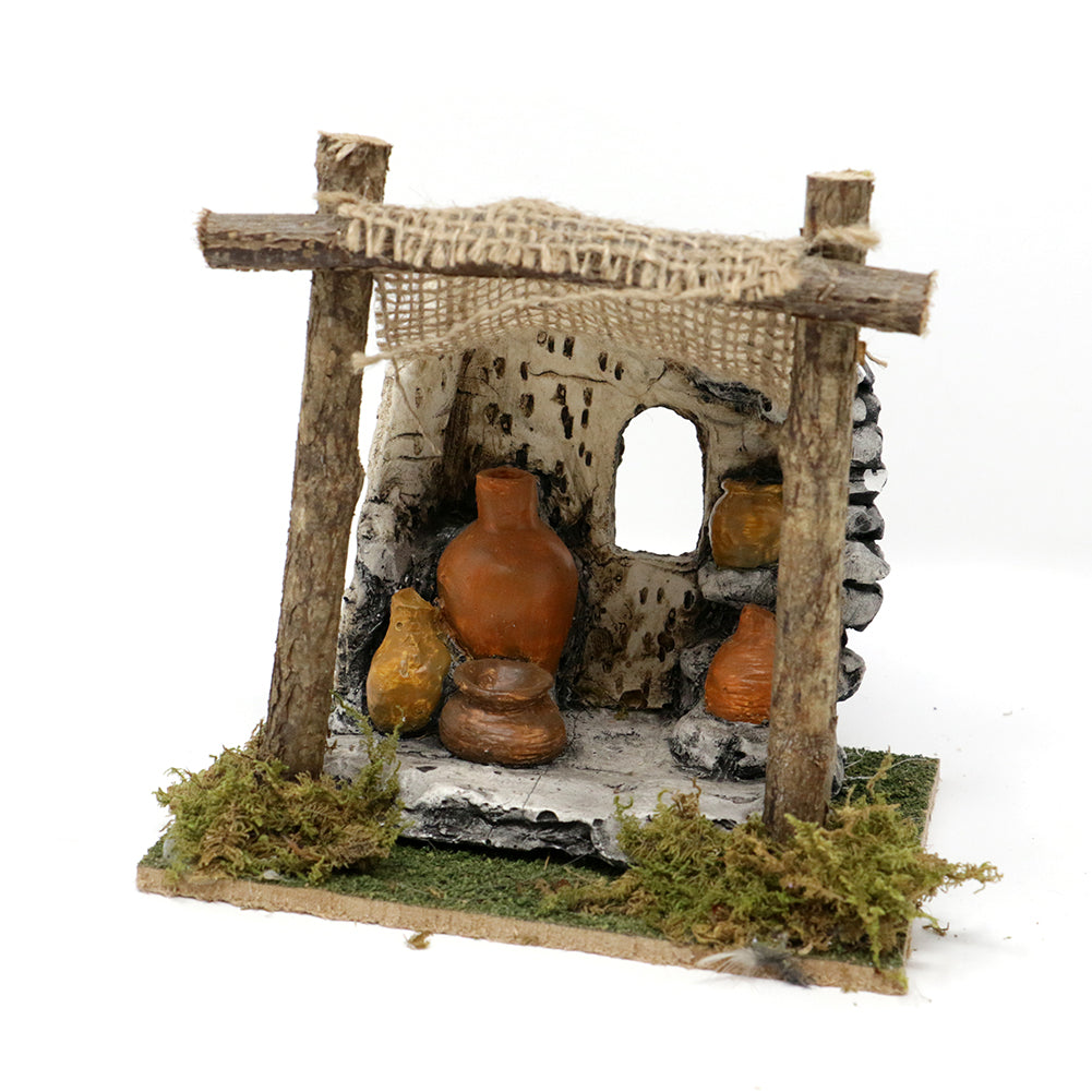 Bottega con tenda 15x11x15cm 1pezzo 7