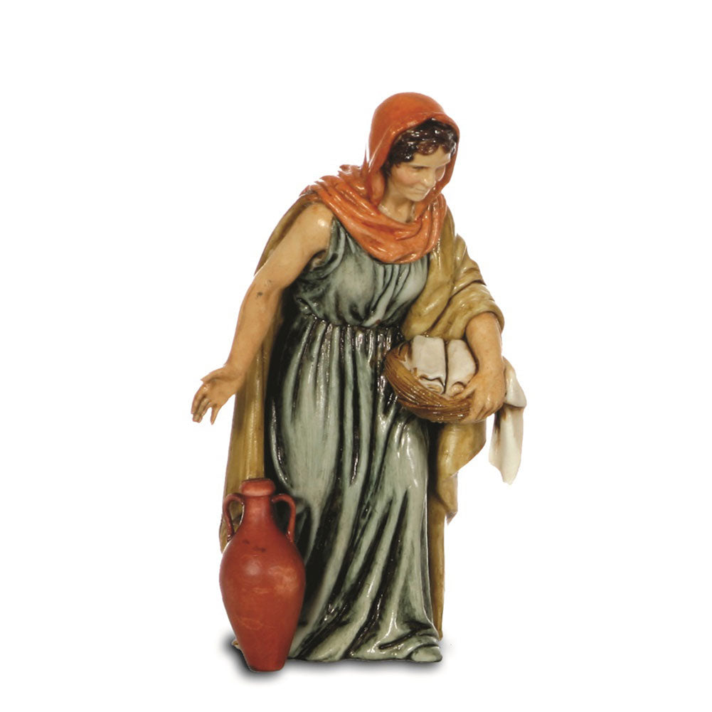 Statuina Presepe Donna con Anfora 13 cm Moranduzzo 1