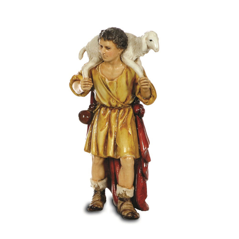 Statuina Presepe Buon Pastore 13 cm Moranduzzo 1