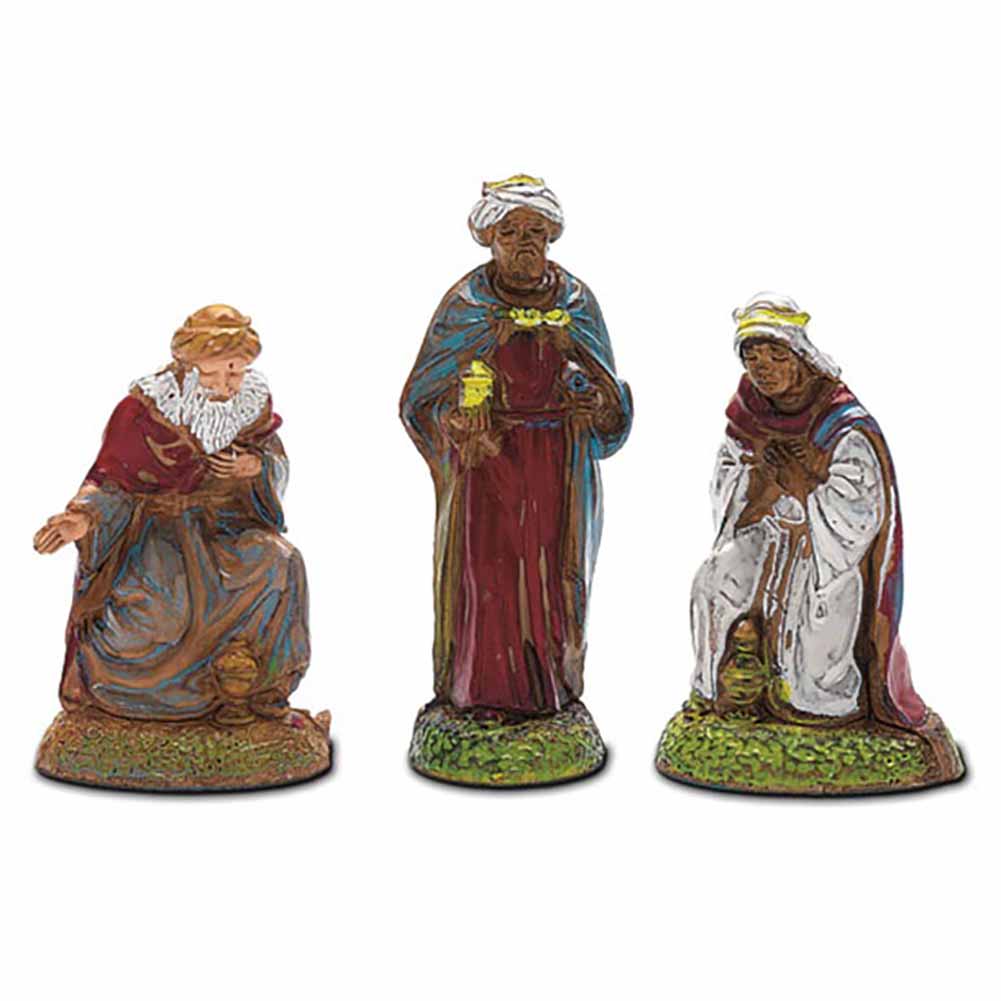Statuine Presepe Re Magi 6 cm Moranduzzo (Conf. 3 pz) 1