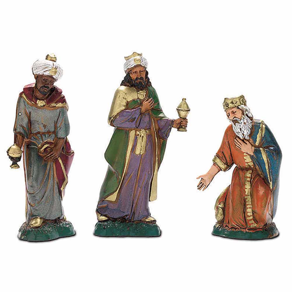 Statuine Presepe Re Magi 10 cm Moranduzzo (Conf. 3 pz) 1