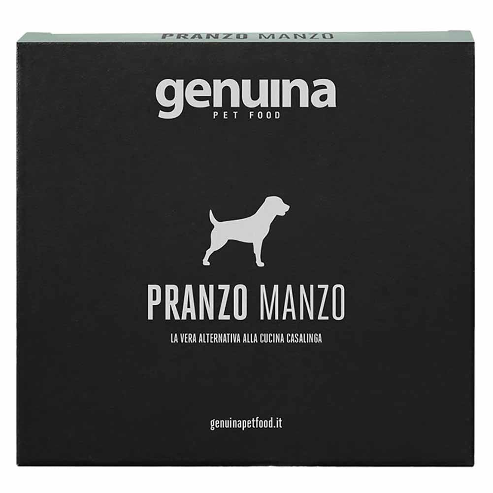 Alimento Completo Genuina Pranzo Manzo per Cani 90g 1