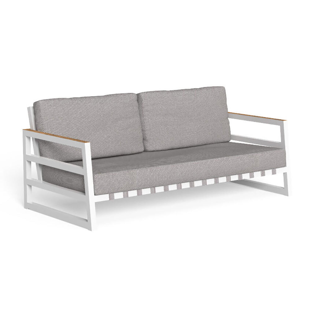 Salotto Alabama Alu con inserti in teak Talenti 9