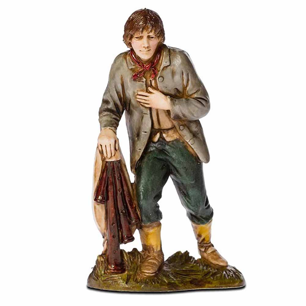 Statuina Presepe Zampognaro Settecento 10 cm Moranduzzo 1
