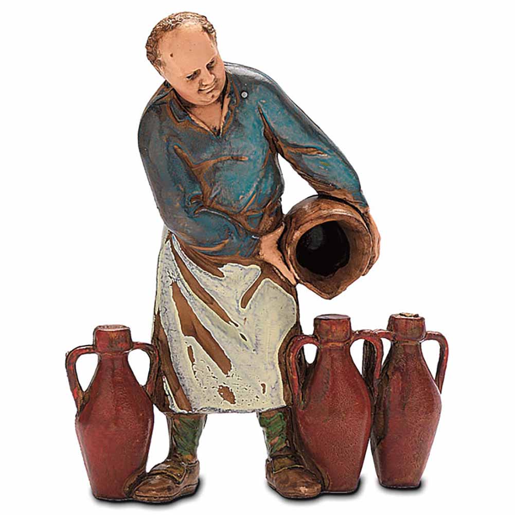 Statuina Presepe Vinaio Settecento 10 cm Moranduzzo 1