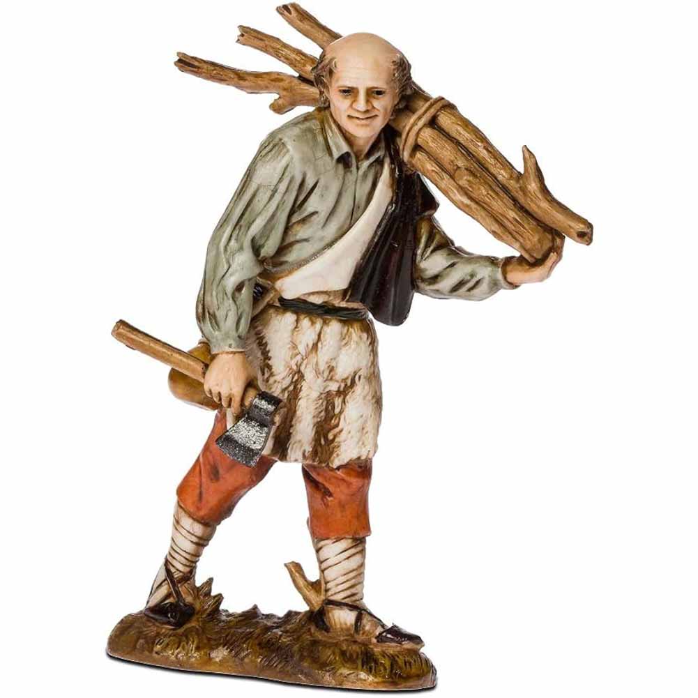 Statuina Presepe Boscaiolo 12 cm Moranduzzo 1