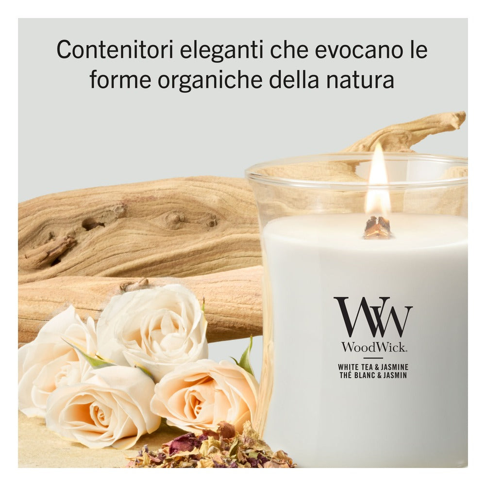 Candela Media WoodWick White Tea & Jasmine 4