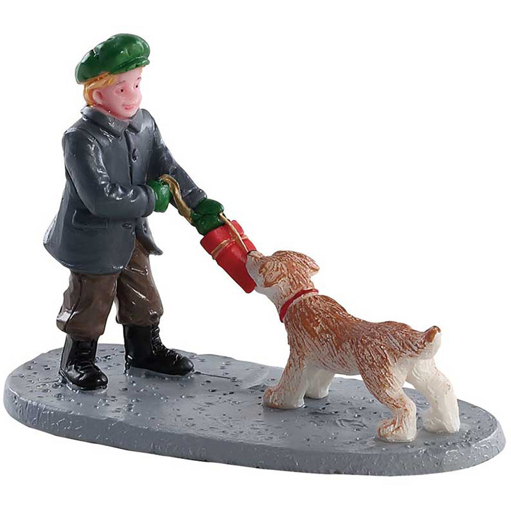 Tug of War Caddington Village Lemax Cod 82608 1