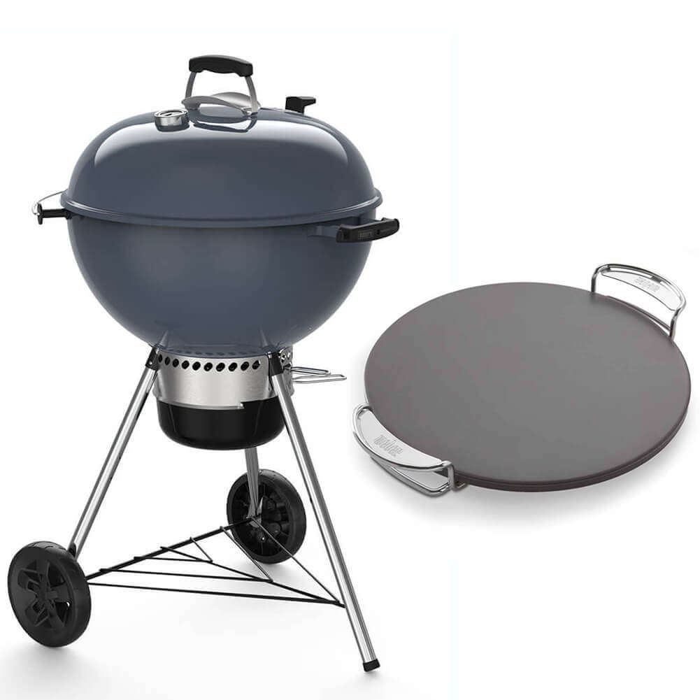 Kit Barbecue a carbone e Pietra per pizza Weber Master Touch