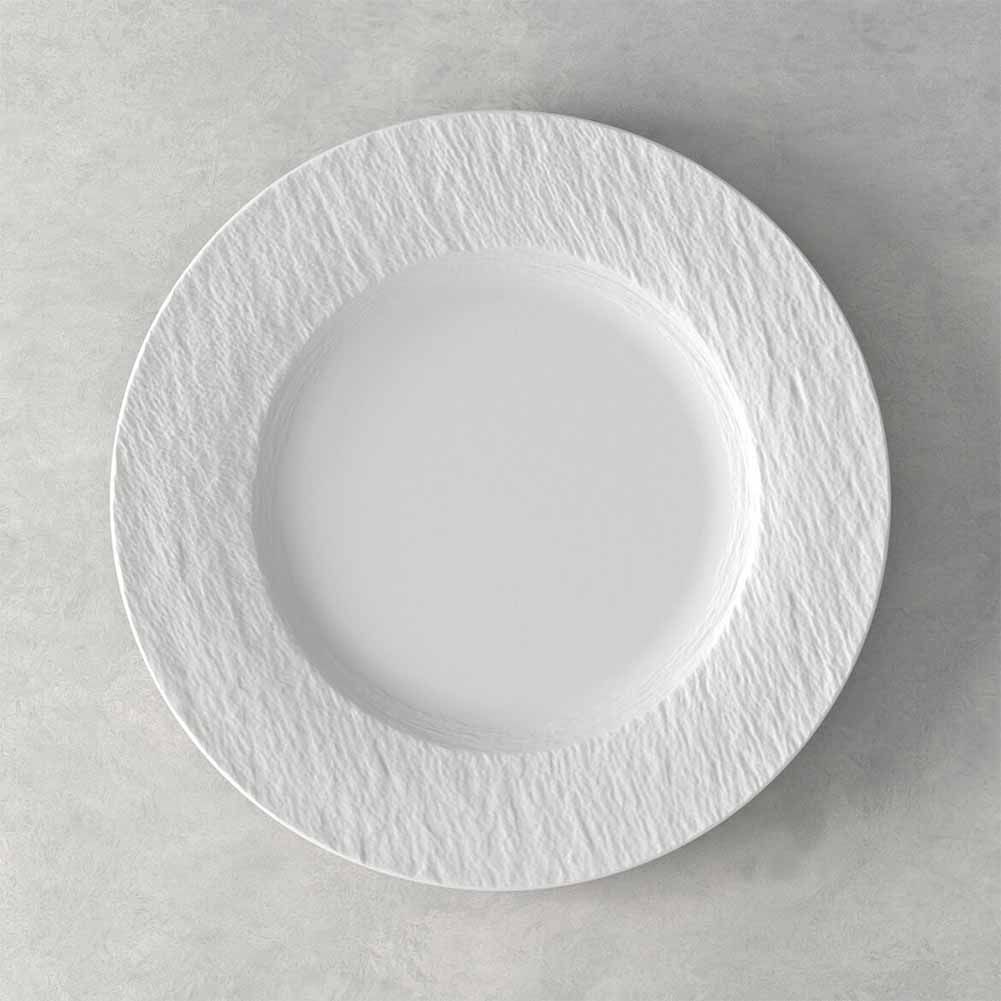 Piatto piano 27,1cm Manufacture Rock Bianco Villeroy & Boch 3