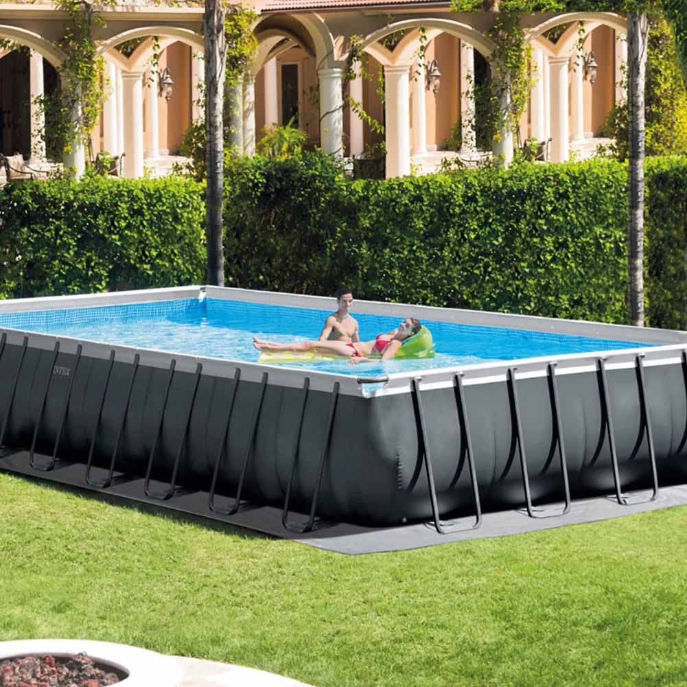Piscina fuori terra Intex rettangolare Ultra XTR Frame 975x488xh132cm con pompa cod 26374
