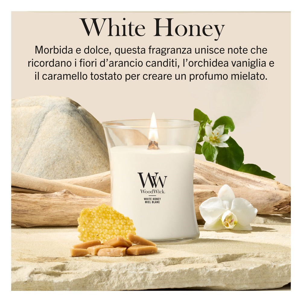 Candela Media WoodWick White Honey 2