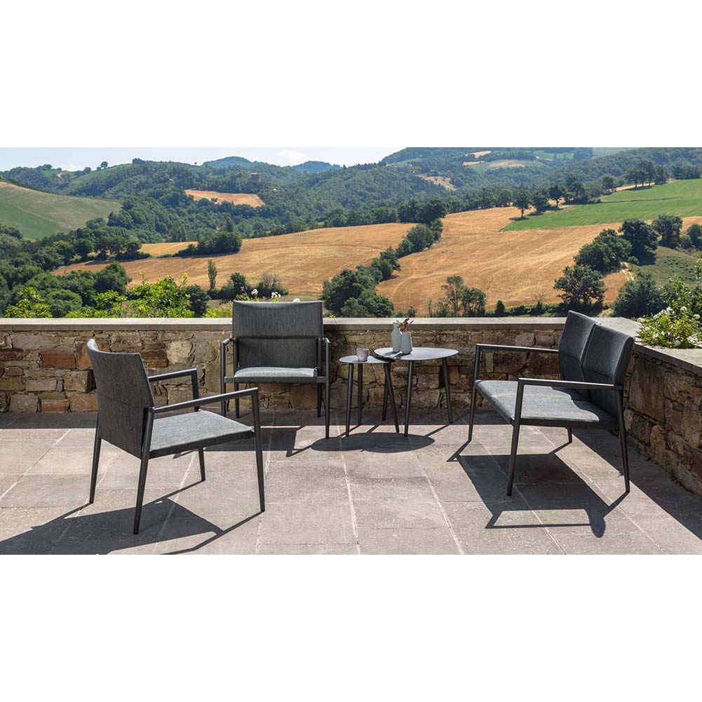Salotto Adam Charcoal tessuto Grigio scuro Talenti 6