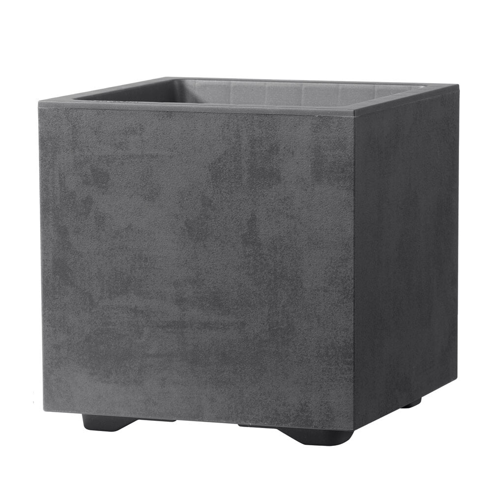 Vaso Cubo Millenium Antracite 49 cm Deroma 1