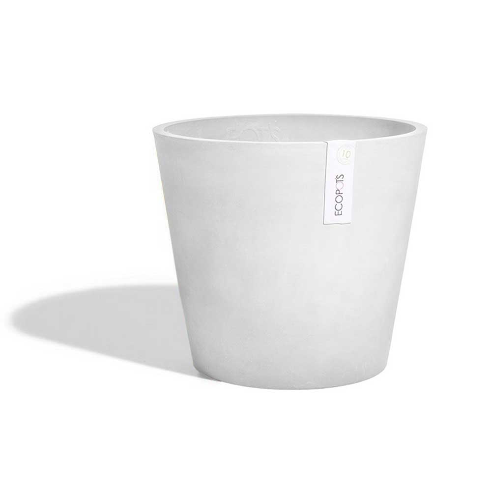 Vaso Cilindro Amsterdam Ø40 cm Grigio Chiaro Ecopots