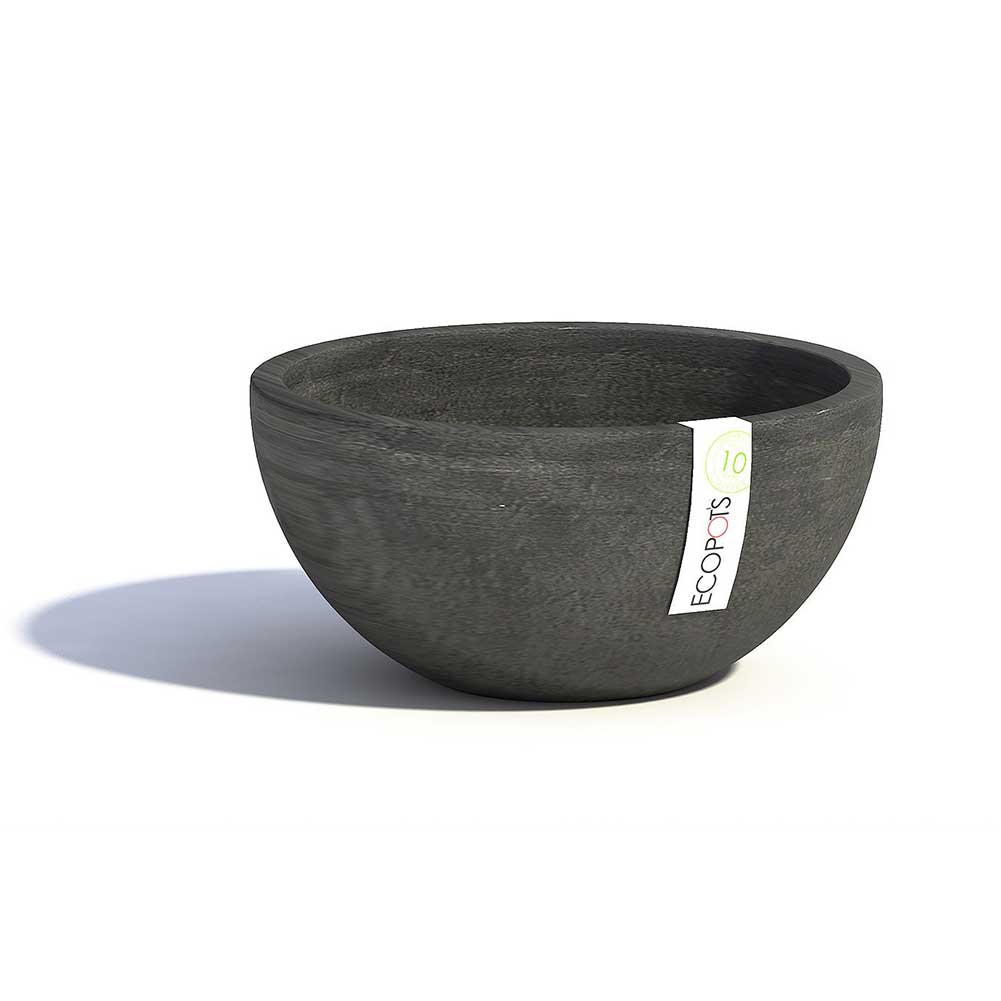 Ciotola Brussels Ø30 cm Grigio Scuro Ecopots 1
