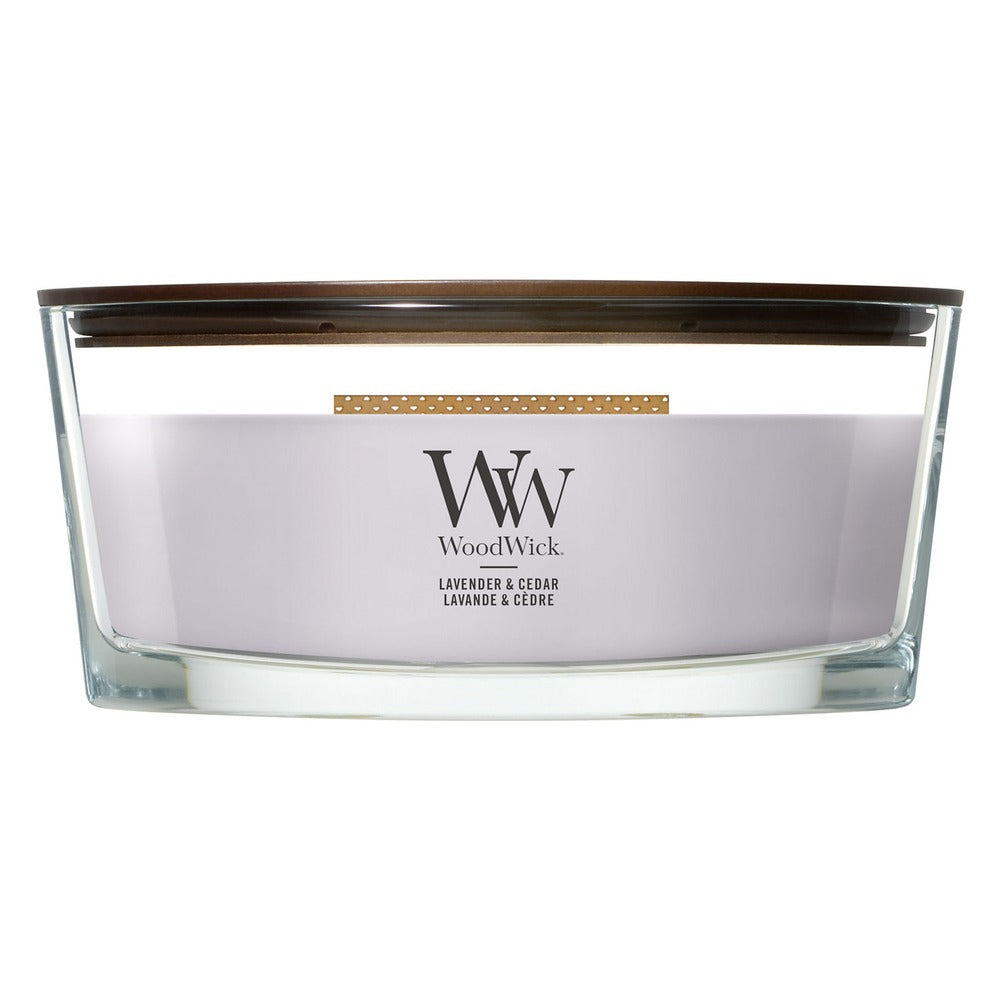 Candela Ellipse WoodWick Lavender & Cedar 1
