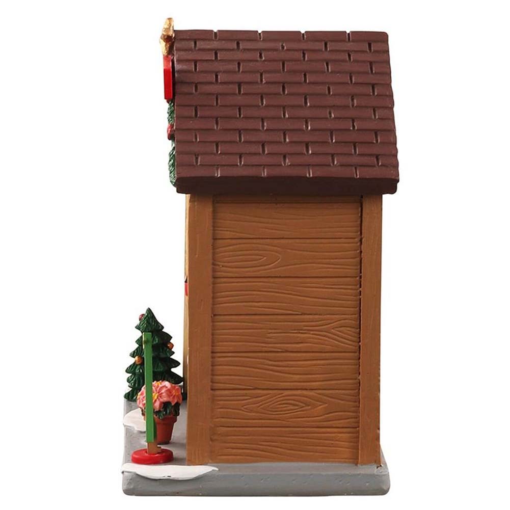 Christmas World Booth B/O 3V Christmast Market Lemax Cod 04734 2