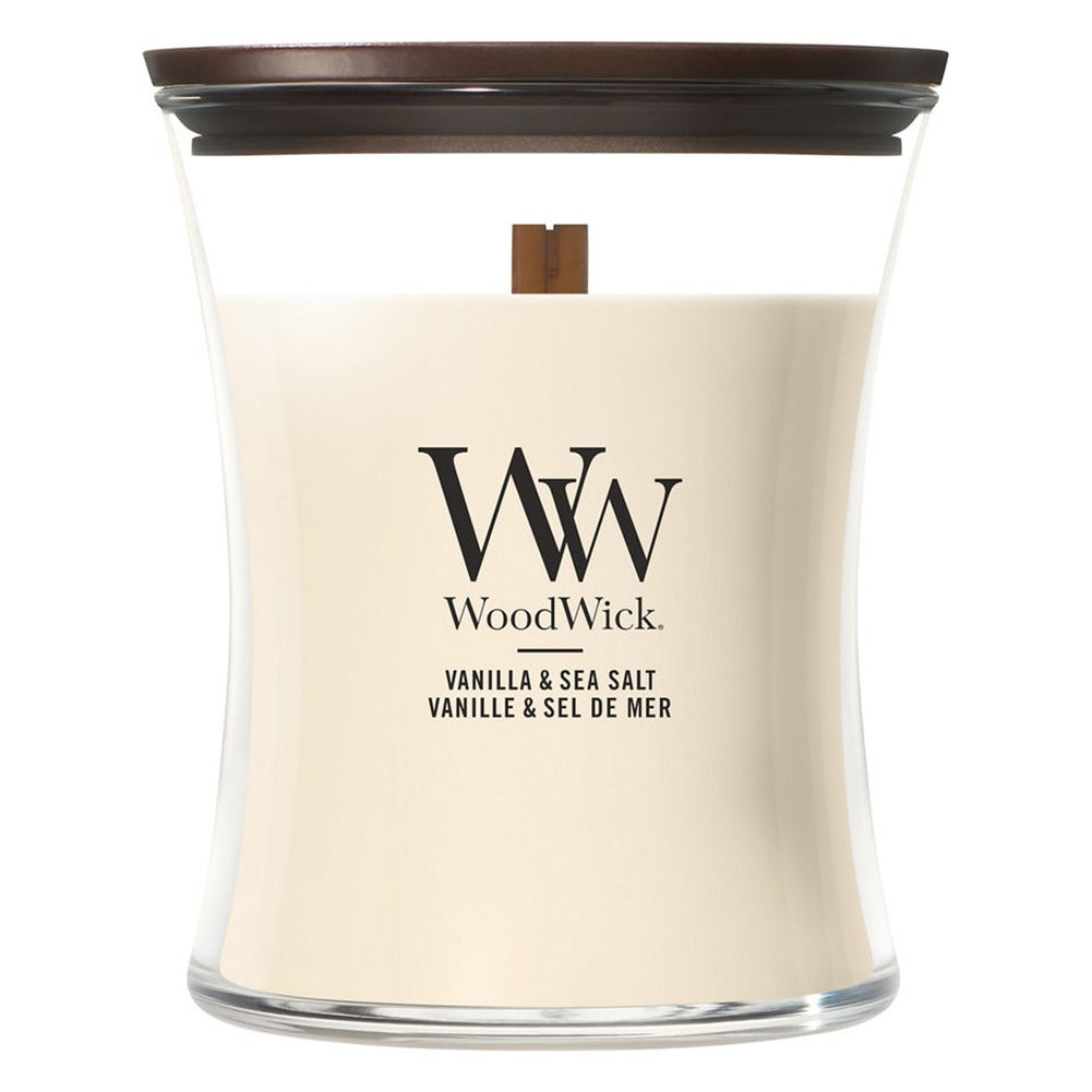 Candela Media WoodWick Vanilla & Sea Salt 1