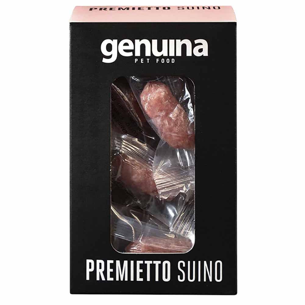 Premietto Genuina Suino Snack per Cani 25 pezzi 125g 1